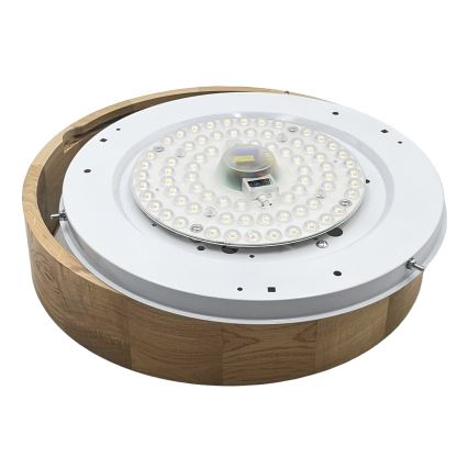 Brilagi - LED griestu lampa CARVALHO LED/36W/230V ozols Ø 37,5 cm