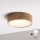 Brilagi - LED griestu lampa CARVALHO MODERN 1xE27/60W/230V Ø 27,5 cm ozols