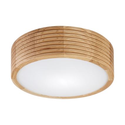 Brilagi - LED griestu lampa CARVALHO MODERN 1xE27/60W/230V Ø 27,5 cm ozols
