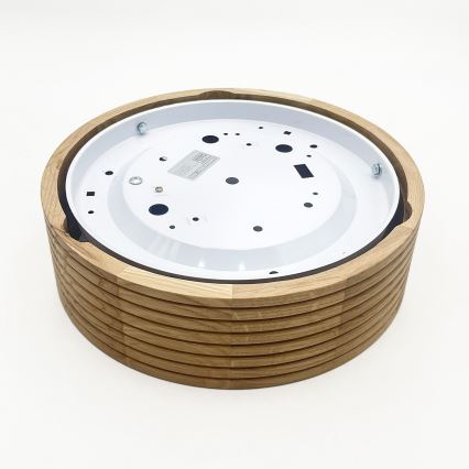 Brilagi - LED griestu lampa CARVALHO MODERN 1xE27/60W/230V Ø 27,5 cm ozols