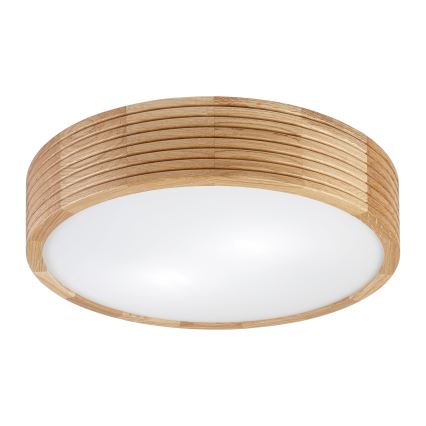 Brilagi - LED griestu lampa CARVALHO MODERN 2xE27/60W/230V Ø 37,5 cm ozols