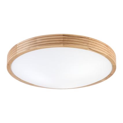 Brilagi - LED griestu gaismeklis CARVALHO MODERN SLIM 3xE27/60W/230V Ø 47,5 cm, ozolkoka