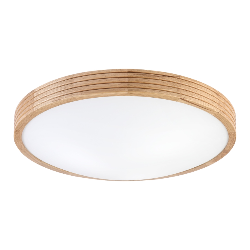 Brilagi - LED griestu gaismeklis CARVALHO MODERN SLIM 3xE27/60W/230V Ø 47,5 cm, ozolkoka