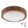 Brilagi - LED Griestu lampa CARVALHO SLIM 1xE27/60W/230V ozols ķirsis d. 27 cm