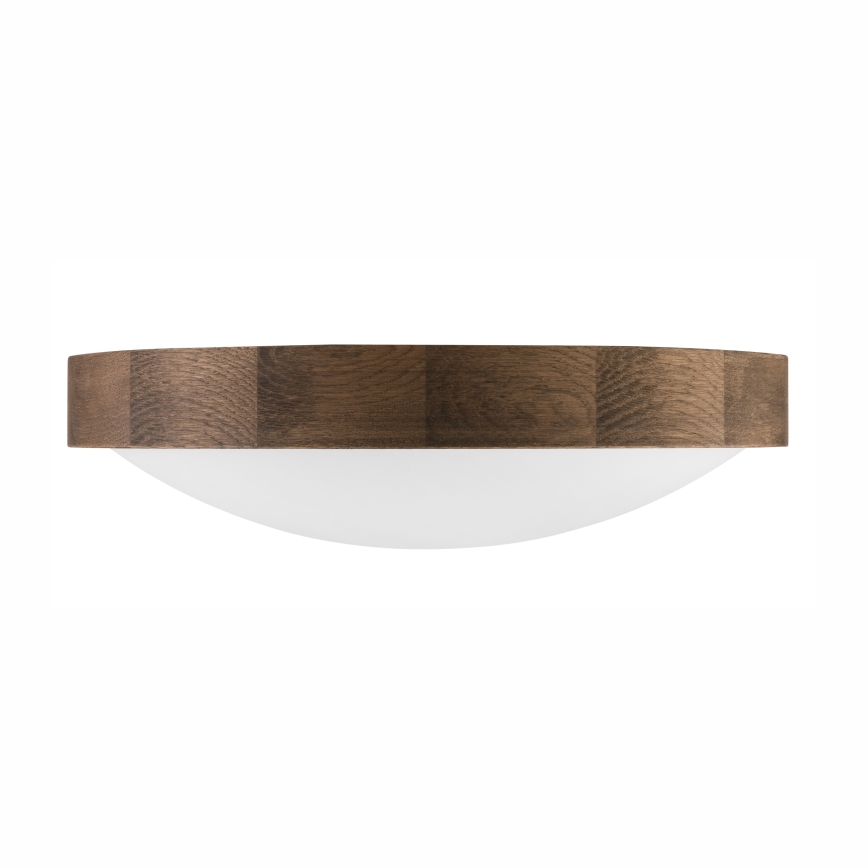 Brilagi - LED griestu lampa CARVALHO SLIM 2xE27/60W/230V ozola valrieksts pr. 37 cm