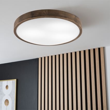 Brilagi - LED Griestu lampa CARVALHO SLIM 3xE27/60W/230V ozols d. 47 cm