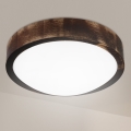 Brilagi - LED griestu lampa CARVALHO SLIM SMOKEY LED/20W/230V, ozola Ø 27,5 cm