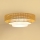 Brilagi - LED Griestu lampa CEDAR LUNETA LED/26W/230V bēša/brūna/krēmkrāsa