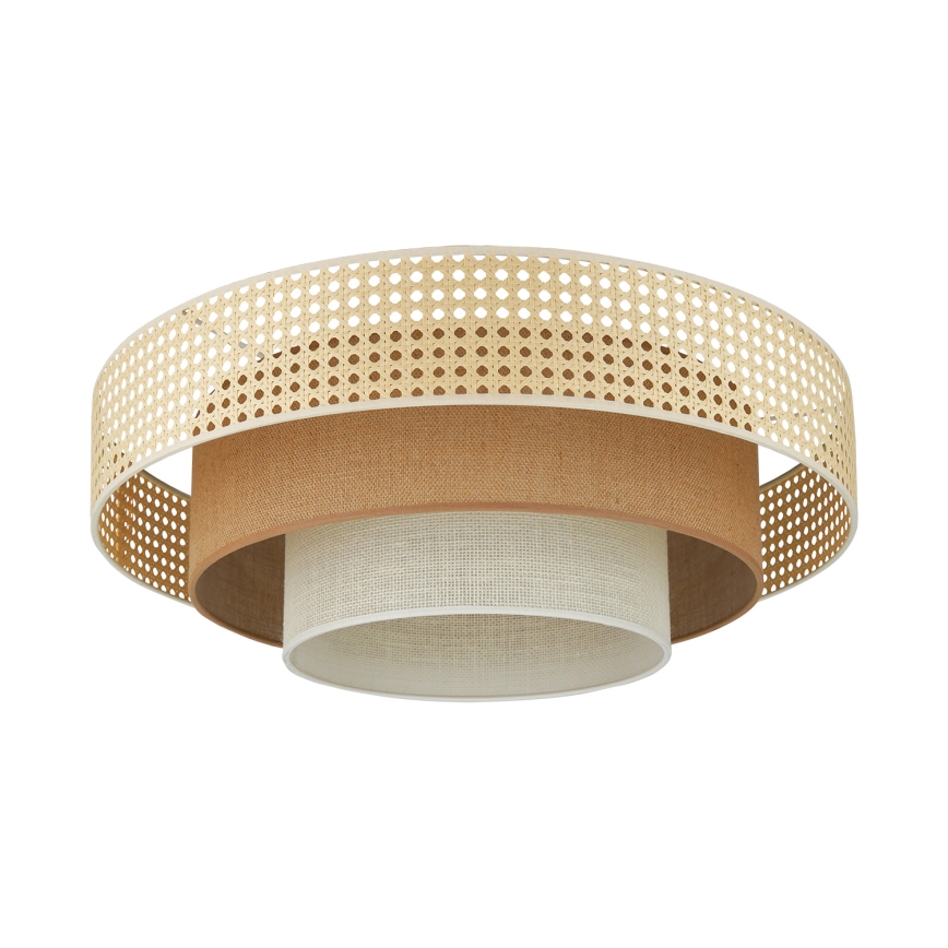 Brilagi - LED Griestu lampa CEDAR LUNETA LED/26W/230V bēša/brūna/krēmkrāsa