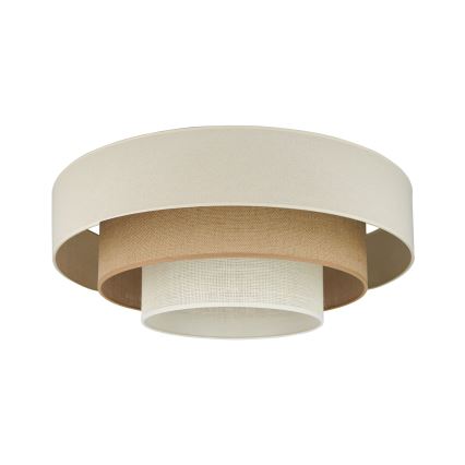 Brilagi - LED Griestu lampa DENVER LUNETA LED/12W/230V d. 60 cm 3000K/4000K/6400K bēša/krēmkrāsa