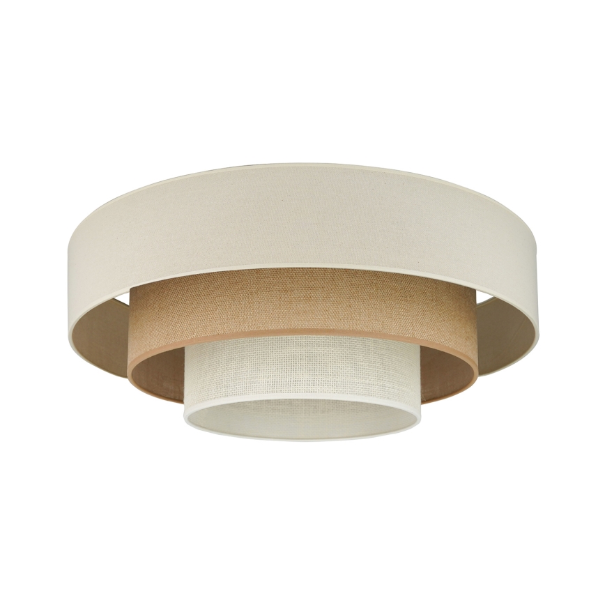 Brilagi - LED Griestu lampa DENVER LUNETA LED/12W/230V d. 60 cm 3000K/4000K/6400K bēša/krēmkrāsa