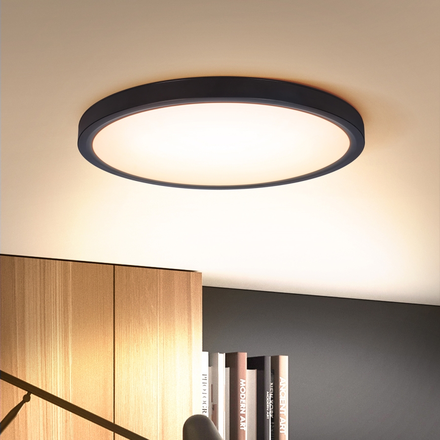 Brilagi - LED Griestu lampa ESTELA LED/18W/230V melna