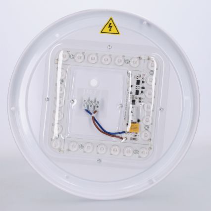 Brilagi - LED griestu lampa FLOCO LED/24W/230V Ø 30 cm koka dekors/melns