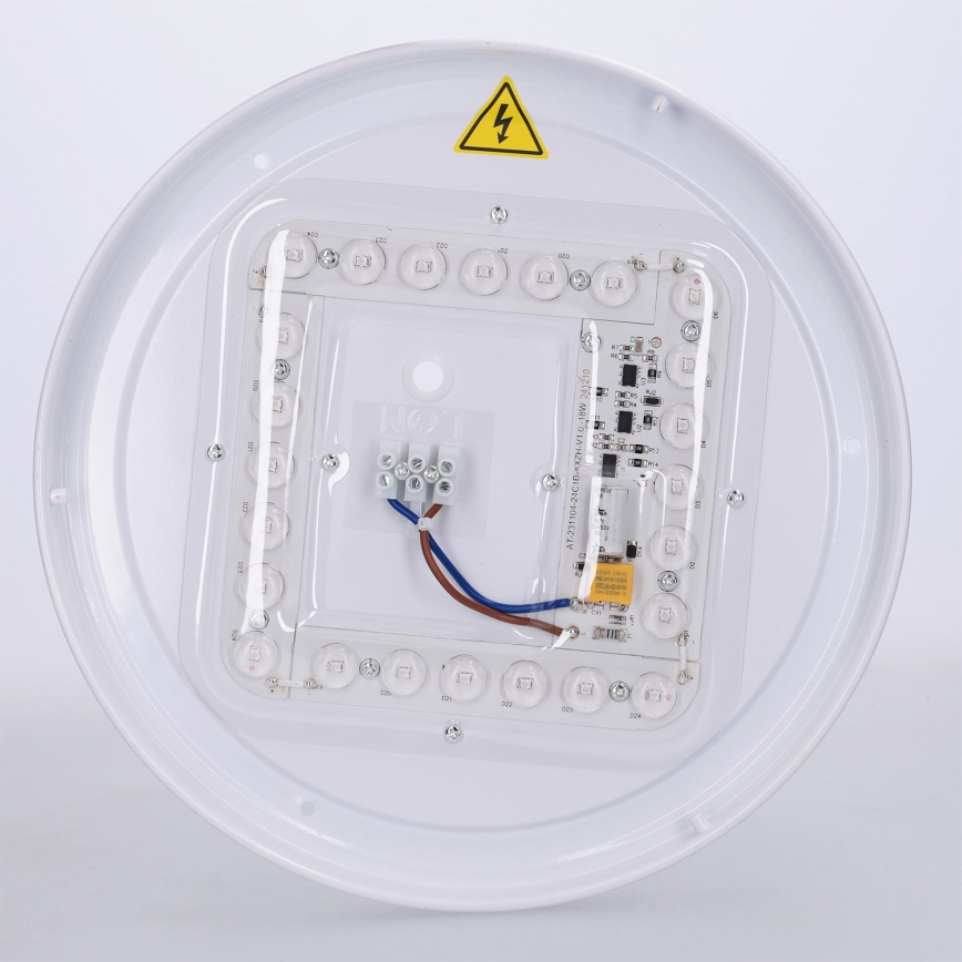 Brilagi - LED griestu lampa FLOCO LED/24W/230V Ø 30 cm koka dekors/melns