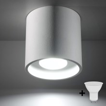 Brilagi -  LED Griestu lampa FRIDA 1xGU10/7W/230V balta