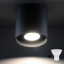 Brilagi -  LED Griestu lampa FRIDA 1xGU10/7W/230V melna