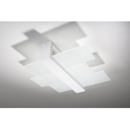 Brilagi -  LED Griestu lampa HERA 2xE27/7,5W/230V balta