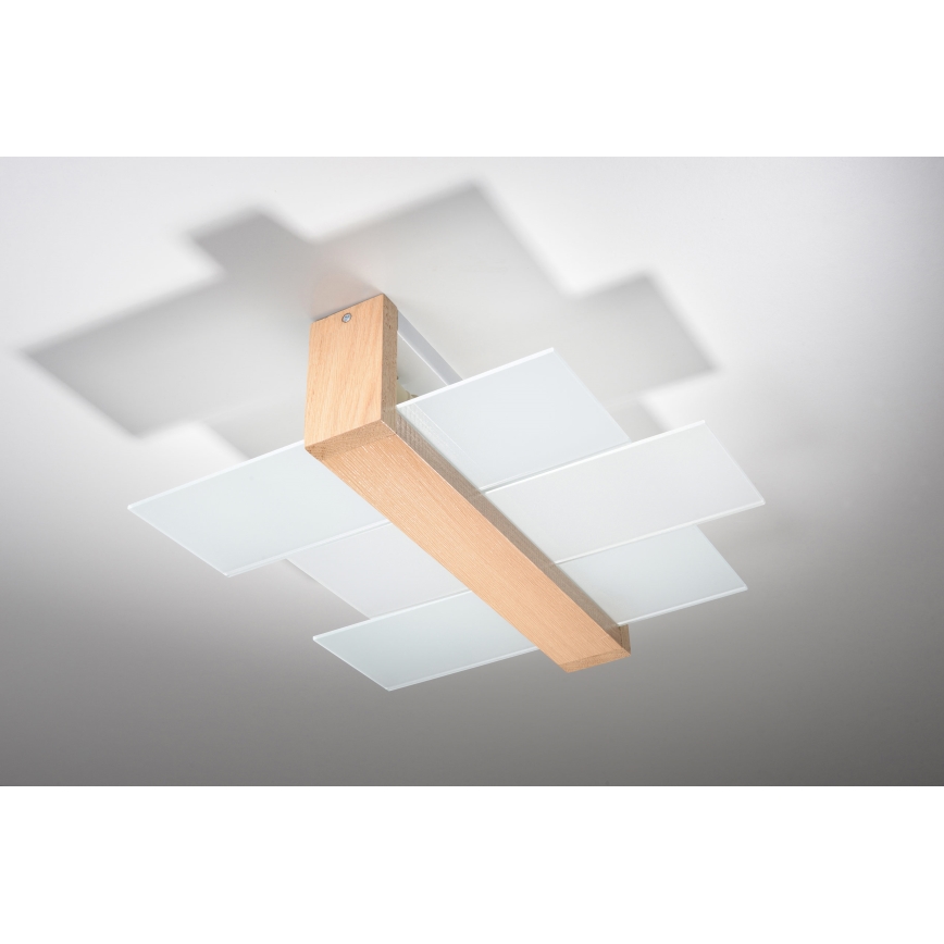 Brilagi -  LED Griestu lampa HERA 2xE27/7,5W/230V koks