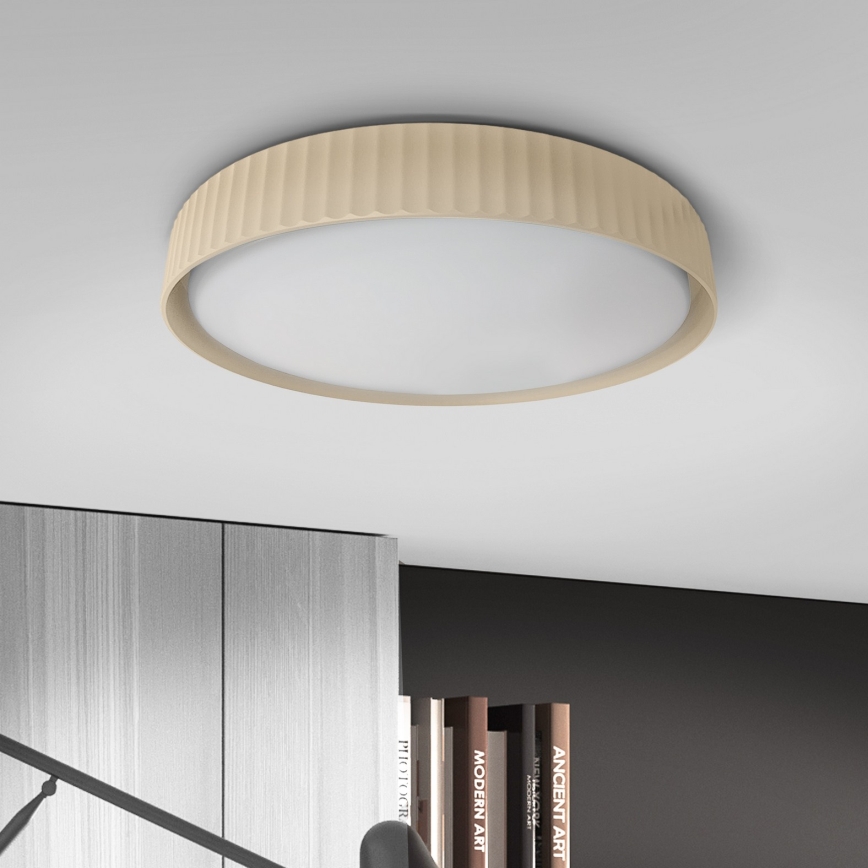 Brilagi - LED griestu lampa LUCIA LED/24W/230V Ø 31 cm bēša