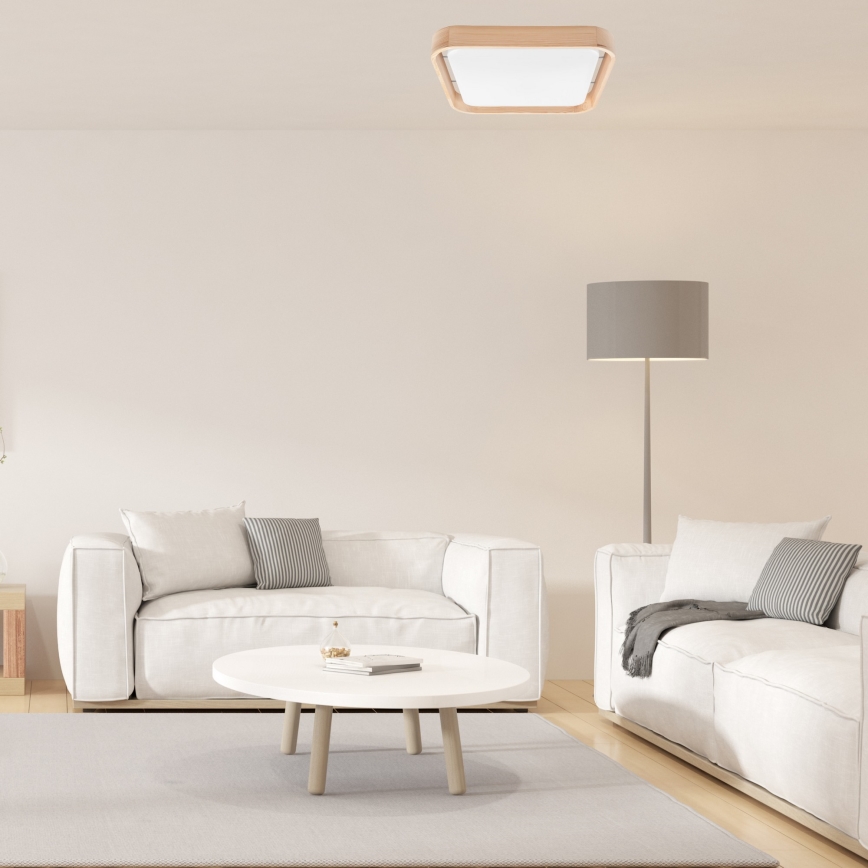Brilagi - LED Aptumšojama griestu lampa MANAROLA CUBIC LED/24W/230V 3000-6500K priede + tālvadības pults