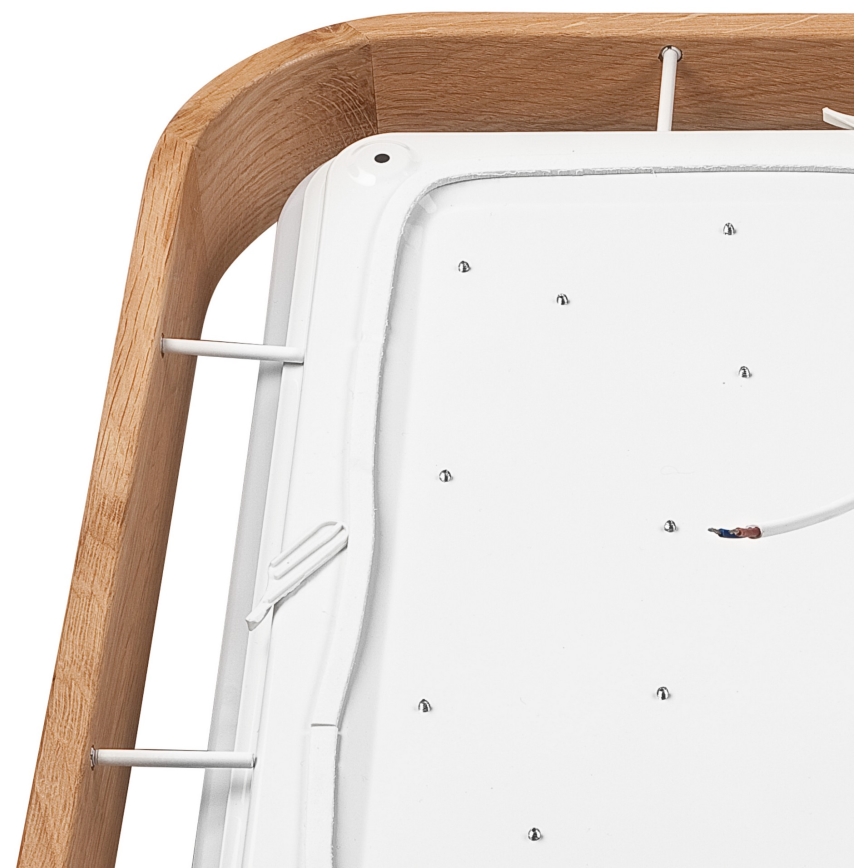 Brilagi - LED regulējams griestu gaismeklis MANAROLA CUBIC LED/24W/230V 45x45 cm 3000-6500K ozols + tālvadības pults