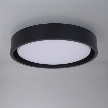Brilagi - LED griestu lampa MATTEO LED/24W/230V Ø 31 cm melna