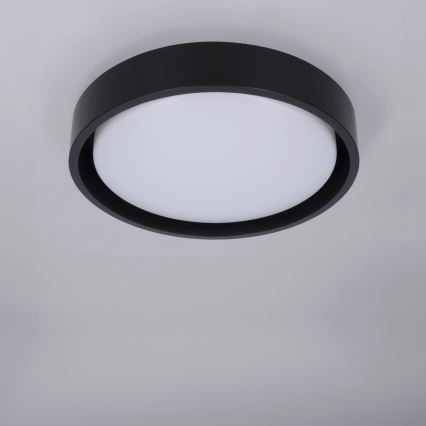 Brilagi - LED griestu lampa MATTEO LED/24W/230V Ø 31 cm melna