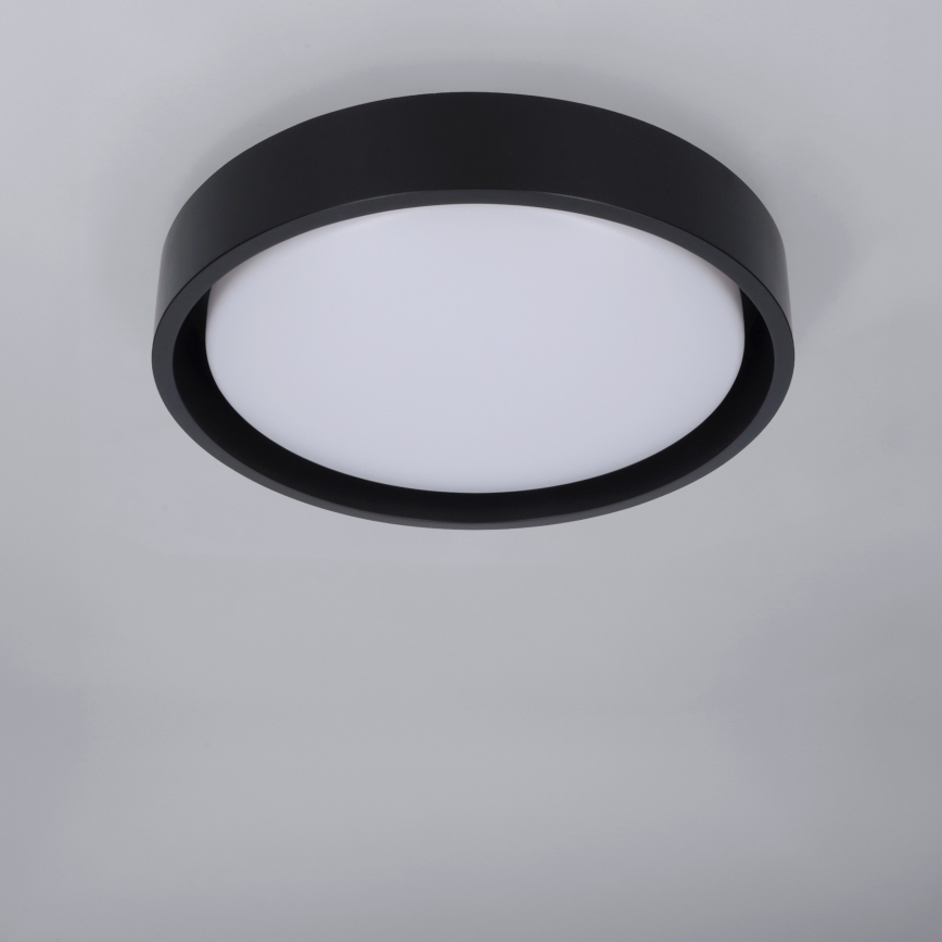 Brilagi - LED griestu lampa MATTEO LED/24W/230V Ø 31 cm melna