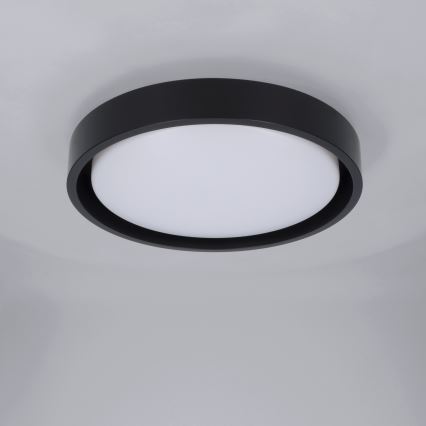 Brilagi - LED griestu lampa MATTEO LED/24W/230V Ø 31 cm melna