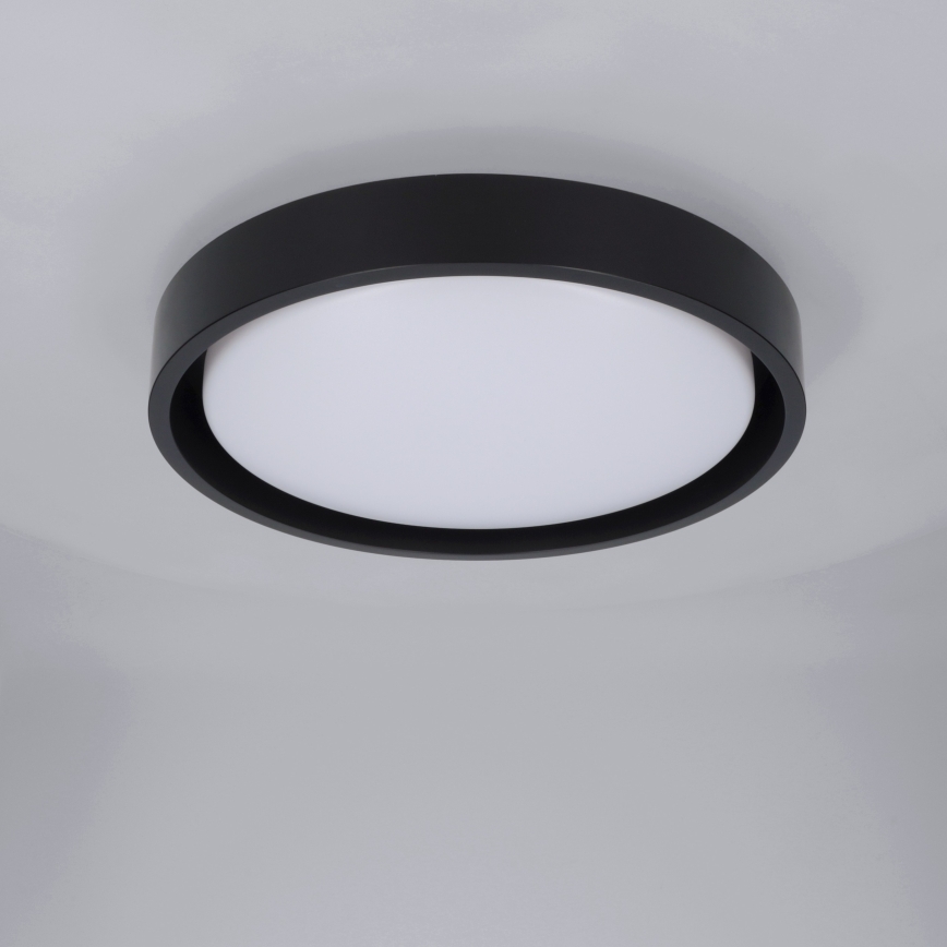 Brilagi - LED griestu lampa MATTEO LED/24W/230V Ø 31 cm melna