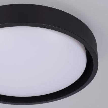 Brilagi - LED griestu lampa MATTEO LED/24W/230V Ø 31 cm melna
