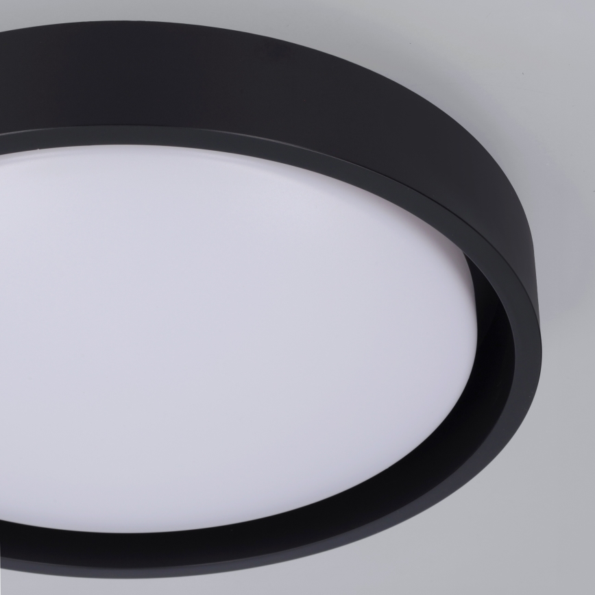 Brilagi - LED griestu lampa MATTEO LED/24W/230V Ø 31 cm melna