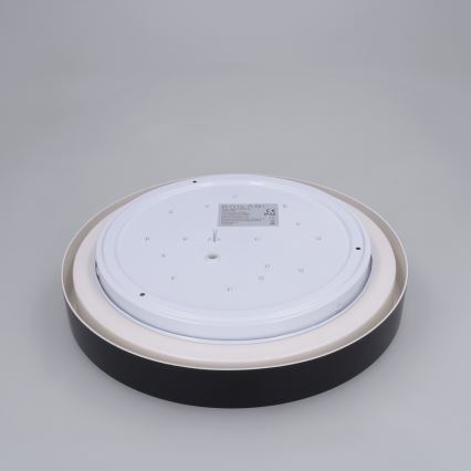 Brilagi - LED griestu lampa MATTEO LED/24W/230V Ø 31 cm melna