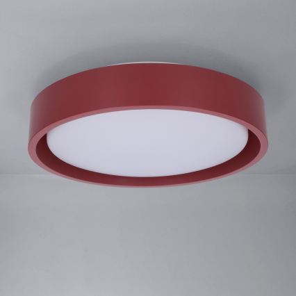 Brilagi - LED griestu lampa MATTEO LED/24W/230V Ø 31 cm sarkana