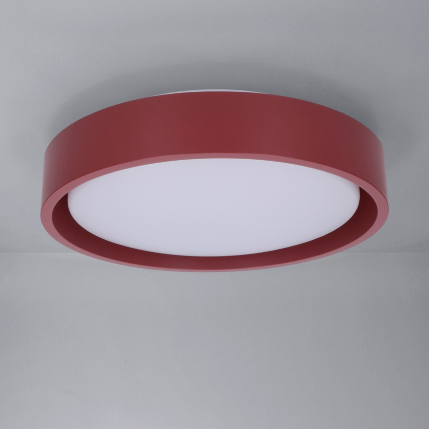 Brilagi - LED griestu lampa MATTEO LED/24W/230V Ø 31 cm sarkana