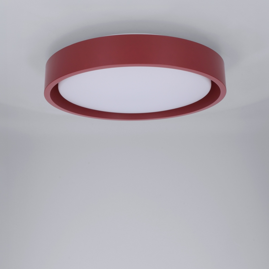 Brilagi - LED griestu lampa MATTEO LED/24W/230V Ø 31 cm sarkana