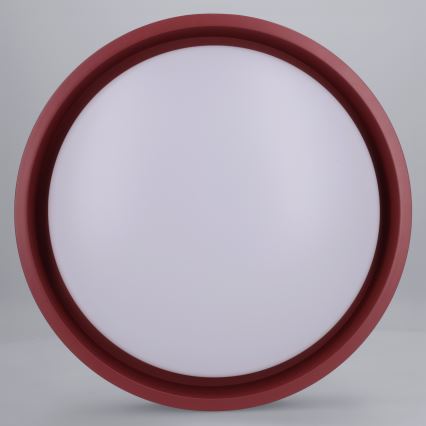 Brilagi - LED griestu lampa MATTEO LED/24W/230V Ø 31 cm sarkana