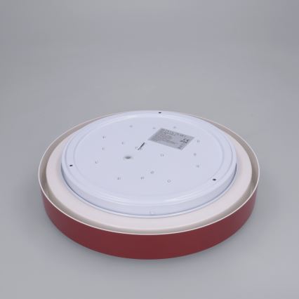 Brilagi - LED griestu lampa MATTEO LED/24W/230V Ø 31 cm sarkana