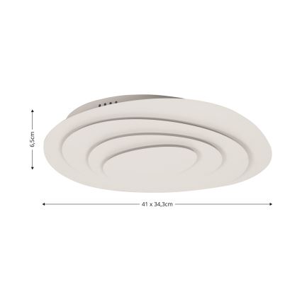 Brilagi - LED griestu gaismeklis ar regulējamu spilgtumu MODERN MINI LED/48W/230V 3000-6000K 41x34,3 cm + ar tālvadības pulti