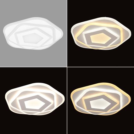 Brilagi - LED aptumšojams griestu gaismeklis MODERN MINI LED/53W/230V 3000-6000K, diametrs 30 cm + tālvadības pults