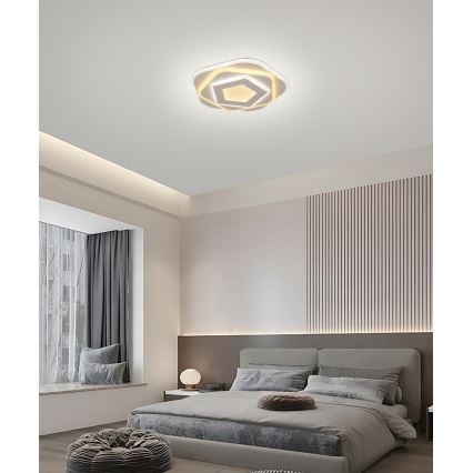 Brilagi - LED aptumšojams griestu gaismeklis MODERN MINI LED/53W/230V 3000-6000K, diametrs 30 cm + tālvadības pults