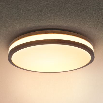 Brilagi - LED Griestu lampa MOLINA LED/24W/230V ozols d. 29 cm