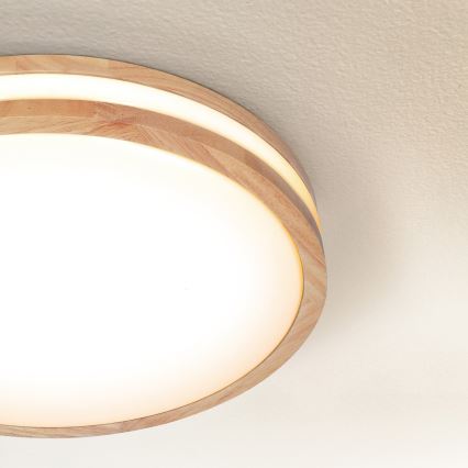 Brilagi - LED Griestu lampa MOLINA LED/24W/230V ozols d. 29 cm