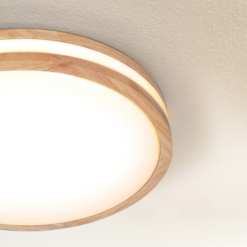 Brilagi - LED Griestu lampa MOLINA LED/24W/230V ozols d. 29 cm