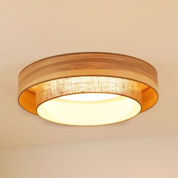 Brilagi - LED Griestu lampa MONTANA BOHO LED/26W/230V d. 60 cm brūna
