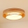Brilagi - LED Griestu lampa MONTANA BOHO LED/26W/230V d. 60 cm brūna