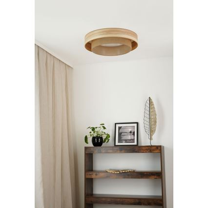 Brilagi - LED Griestu lampa MONTANA BOHO LED/26W/230V d. 60 cm brūna