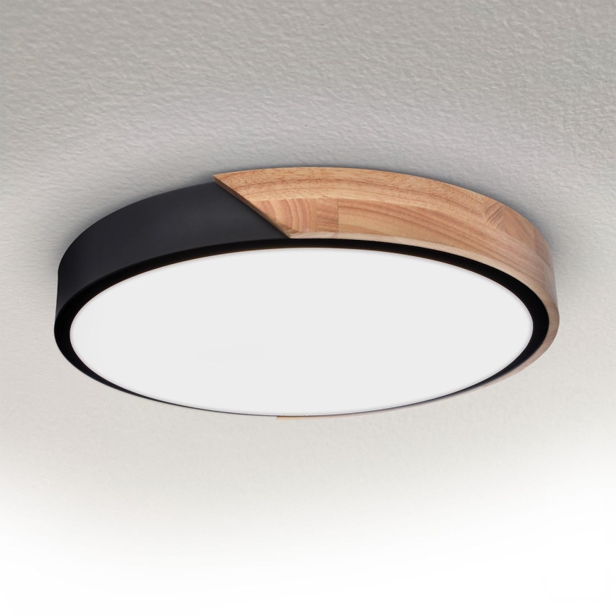 Brilagi - LED Griestu lampa PILANA LED/24W/230V ozols d. 30 cm
