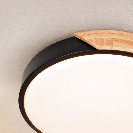 Brilagi - LED Griestu lampa PILANA LED/24W/230V ozols d. 30 cm