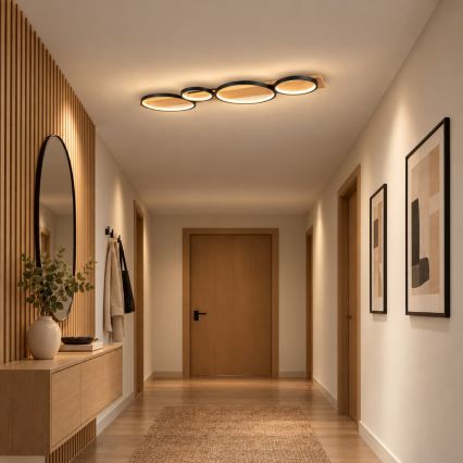 BRILAGI - LED griestu lampa PLANK LED/38W/230V 4000K 40x120 cm koka